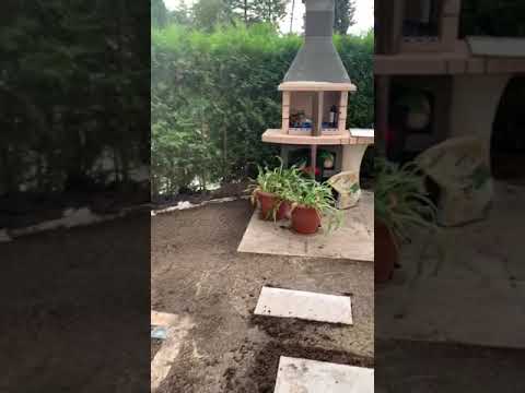 Videovorschau zu Arbeiten an einer bestehenden Gartenfläche