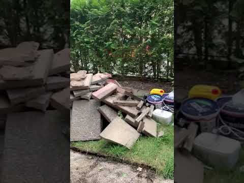 Videovorschau zum Rückbau alter Platten und Gartenbeläge